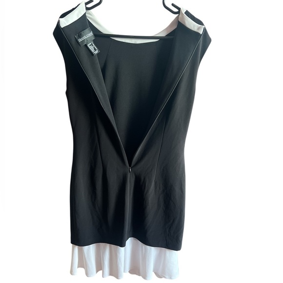 Frank Lyman Black & White Dress - Size 6 - Picture 3 of 8